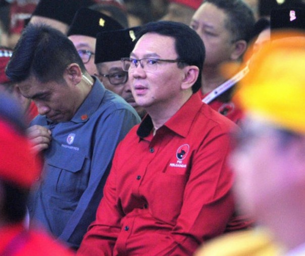Mantan Gubernur DKI Jakarta yang juga kader PDIP Basuki Tjahaja Purnama. Foto: Antara.