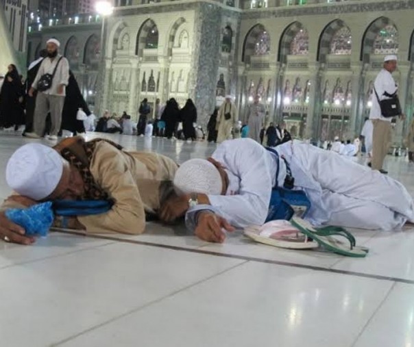 Marmer Thassos di Masjidil Haram (Foto: Istimewa/internet)