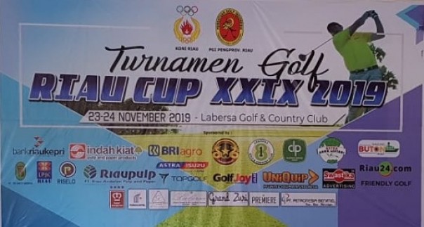 Turnamen Golf Riau Cup ke-29 2019