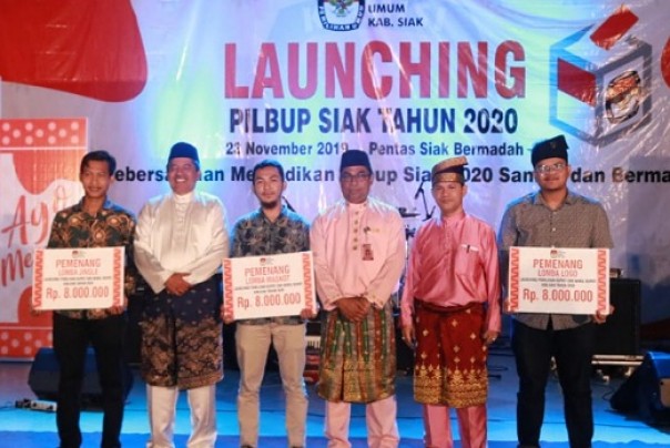 KPU Siak launching Pilkada 2020