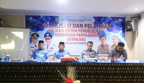 Maksimalkan Penerimaan PAD, BPPRD Meranti Terapkan Aplikasi SITANJAK