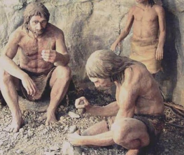 Ilustrasi manusia purba (Foto: Istimewa/ internet)