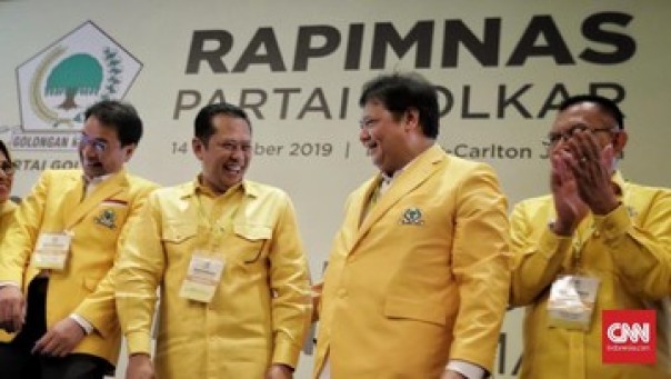 Kandidat Ketua Umum Golkar bakal bertarung di Munas, Rabu besok. 