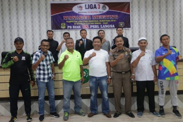 Management Meeting Liga 3 Siak