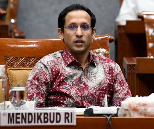 Menteri Pendidikan dan Kebudayaan Nadiem Makarim. Foto: Antara 