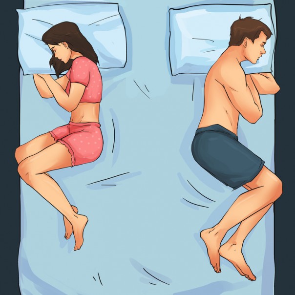 Enam Posisi Tidur Ini Mampu Ungkap Hubungan Anda dan Pasangan