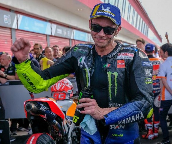 Pembalap MotoGP dari tim Yamaha, Valentino Rossi. Foto: Reuters.