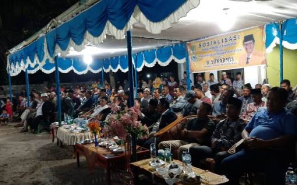 Reses anggota DPRD Riau, Sukarmis ke Desa Sako Pangean Kuansing