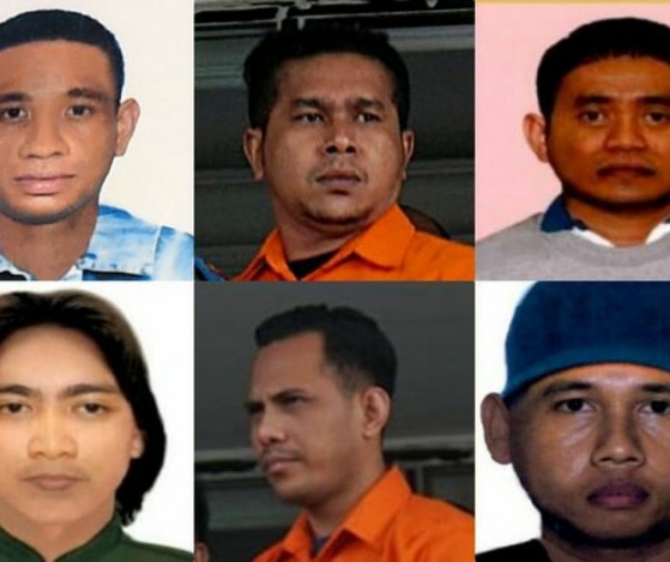 Perbandingan wajah penyerang Novel Baswedan dengan sketsa polisi. Foto: Polda Metro dan Kumparan.com. 