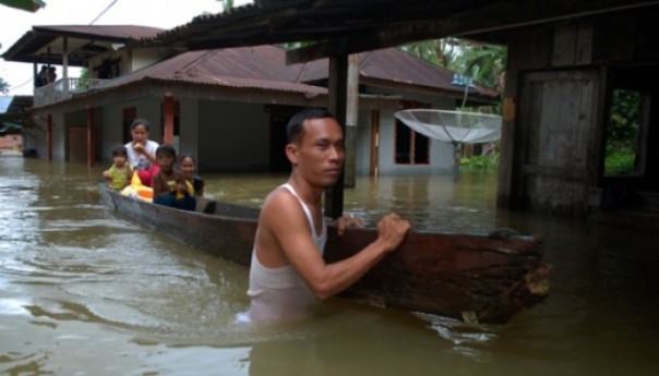 Ilustrasi banjir