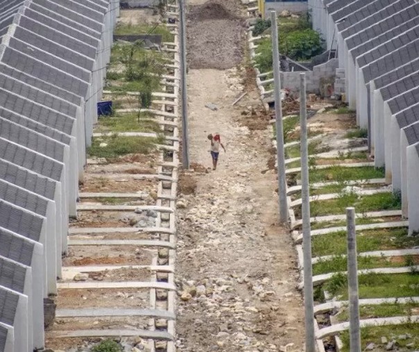 Pembangunan perumahan. Foto: Antara.