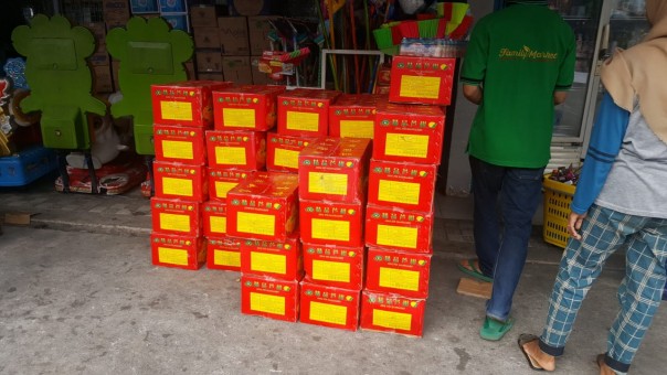 Penampakan Jeruk Mandarin Asal Malaysia di sejumlah minimarket di Selatpanjang