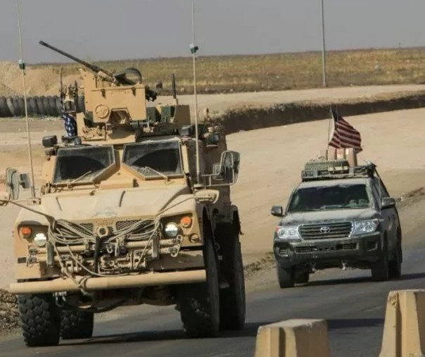 Konvoi pasukan Amerika Serikat di Irak. Foto: Reuters.