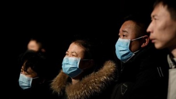 Ilustrasi antisipasi virus corona di China. 