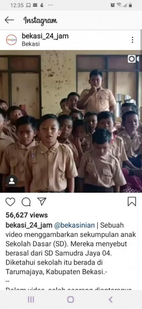Para Siswa Bekasi Ajukan Permohonan Untuk Renovasi Sekolah Lewat Video Jadi Viral di Sosial Media