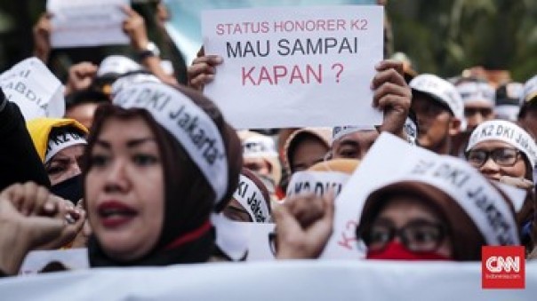 Ilustrasi tenaga honorer DKI Jakarta.