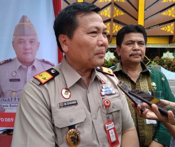 Kepala Kanwil BPN Riau M Syahrir. Foto: Surya/Riau1.