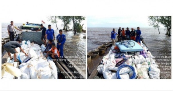 Satpolairud Bengkalis terima pelimpahan kasus penyelundupan barang bekas dari Mabes Polri