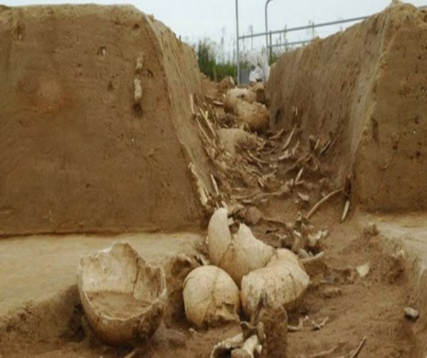 Ilustrasi kuburan massal praktik kanibalisme (Foto: Istimewa/internet)