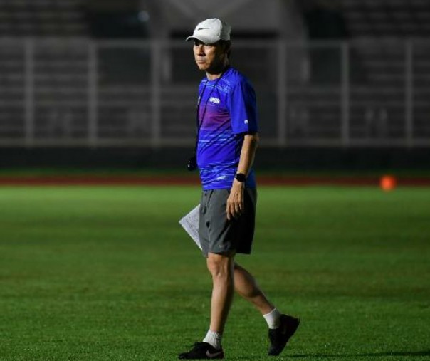 Pelatih Timnas Indonesia, Shin Tae-yong. Foto: Antara.