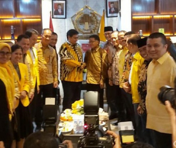 Pertemuan PKS dan Golkar. Foto: Detik.com.