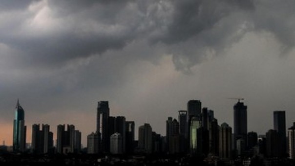 Ilustrasi Jakarta sekitarnya bakal diguyur hujan deras hari ini. 