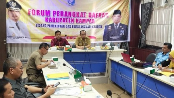 Bappeda Kampar gelar FPD untuk bahas RKPD 2021