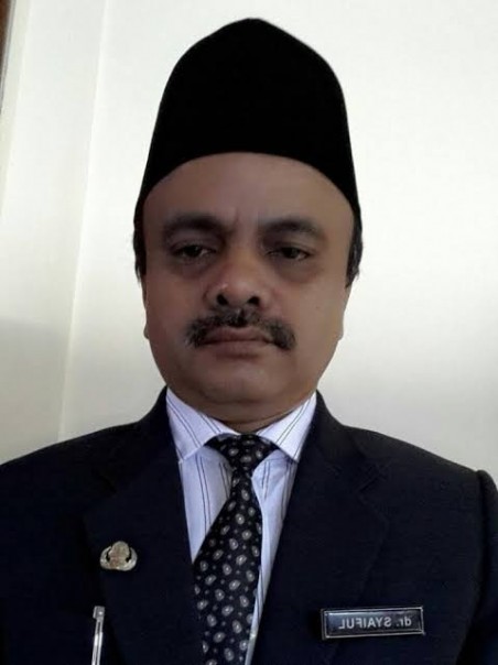 Sekretaris Dinas Kesehatan Dumai dr Syaiful/R24