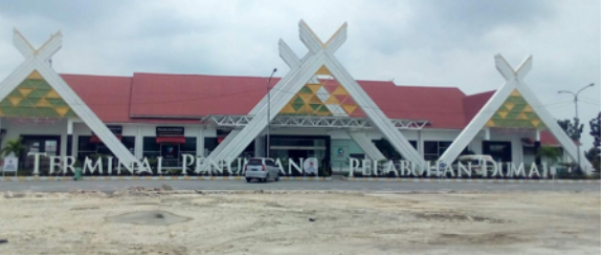 Penumpang Jalur Internasional Tampak Sepi di Pelabuhan Dumai/R24