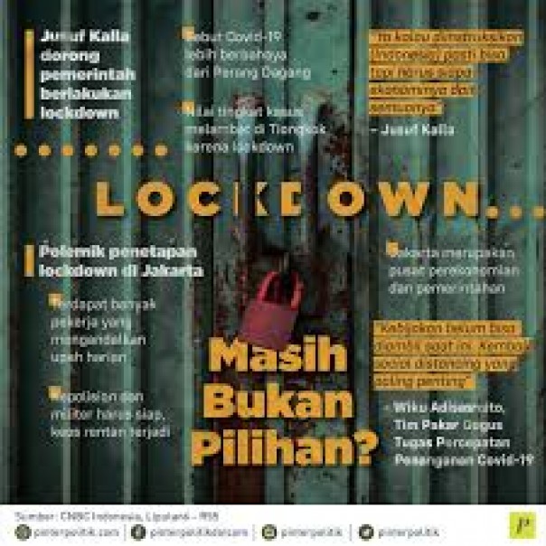 Lockdown masih bukan pilihan/net