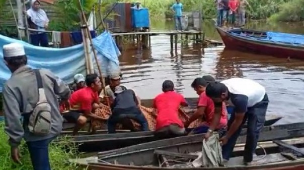 Korban saat ditemukan warga sudah tidak bernyama