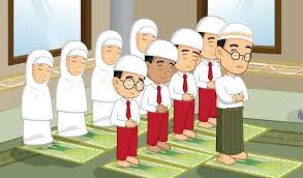 Ilustrasi sholat berjamaah/net