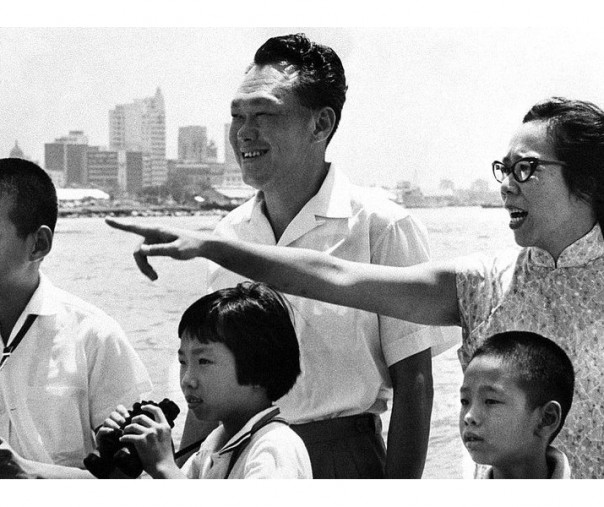  Lee Kuan Yew dan keluarga (Foto: Istimewa/internet)
