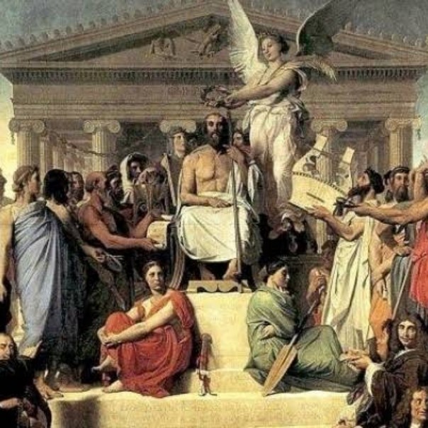 Ilustrasi  bangsa Yunani kuno (Foto: Istimewa/internet)