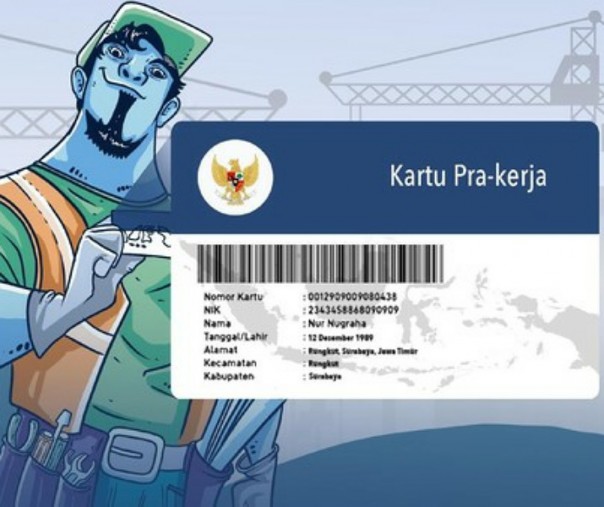 Ilustrasi Kartu Pra Kerja. Foto: CNBC Indonesia.