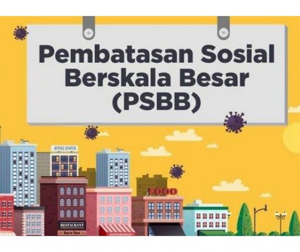 Ilustrasi PSBB/tribun