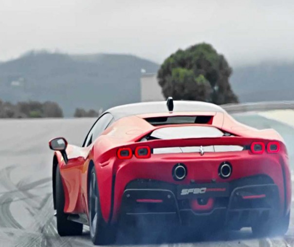 Ilustrasi Ferrari SF90 Stradale (Foto: Istimewa/internet)