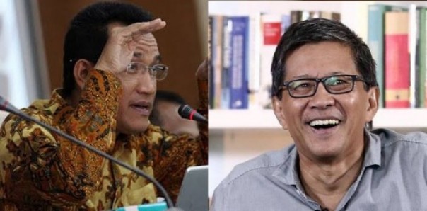 Refly Harun dan Rocky Gerung