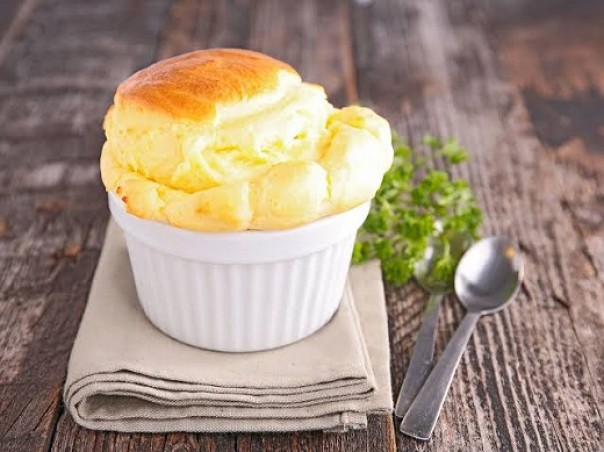 Ilustrasi Cheese Souffle