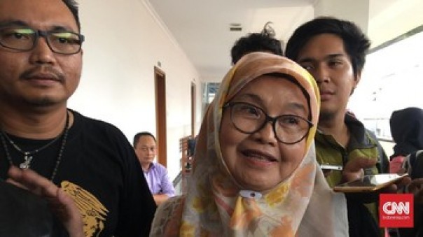 Mantan Menkes Siti Fadilah. 
