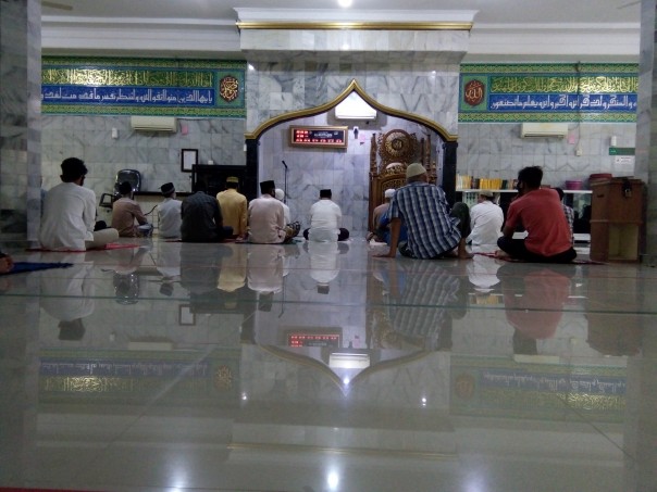 Saat akan digelar sholat Jum'at