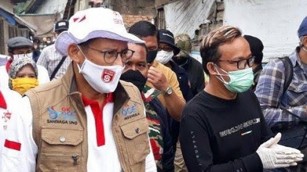 Ketua Umum Relawan Indonesia Bersatu (RIB) Lawan Covid-19, Sandiaga Salahudin Uno