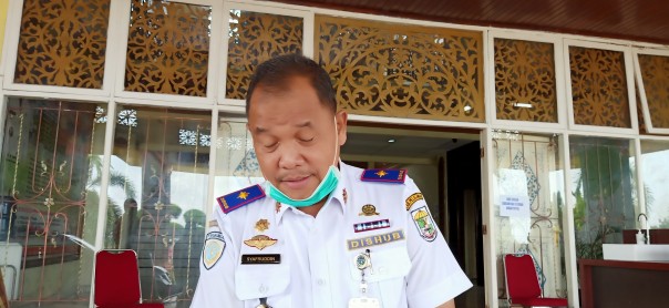  Kepala Dinas Perhubungan Kabupaten Pelalawan Saparuddin/R24