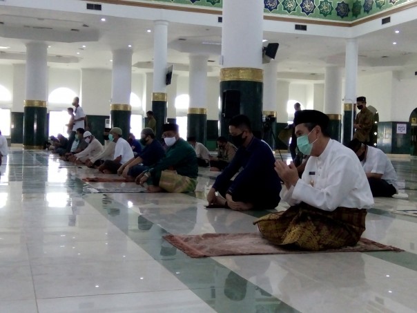 Saat berlangsungnya ibadah