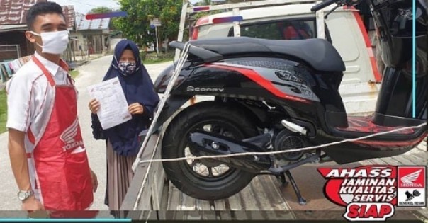 Layanan bagi konsumen Capella Honda Riau
