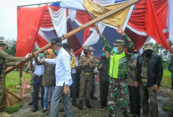 Pencabutan Status PSST Desa Bandul Kab. Kep Meranti oleh Wakil Bupati Said Hasyim