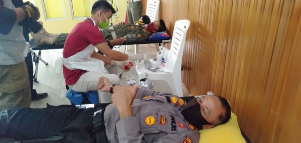 Donor Darah Polres Kuansing/R24