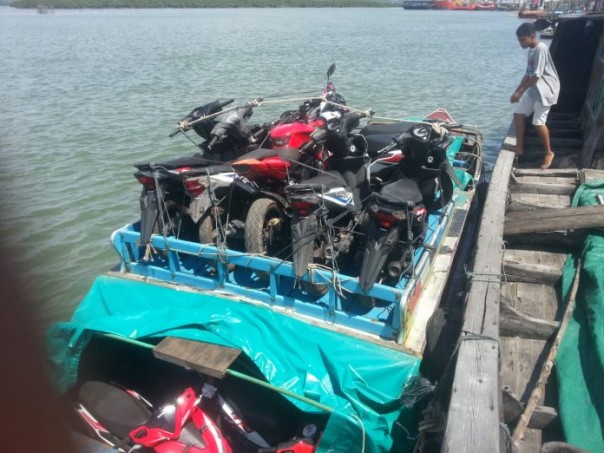 Motorhasil curian yang dibawa ke pulau lain di Batam/surya kepri