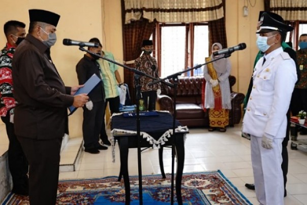 Bupati Siak, Alfedri lantik Penghulu Merempan Hulu