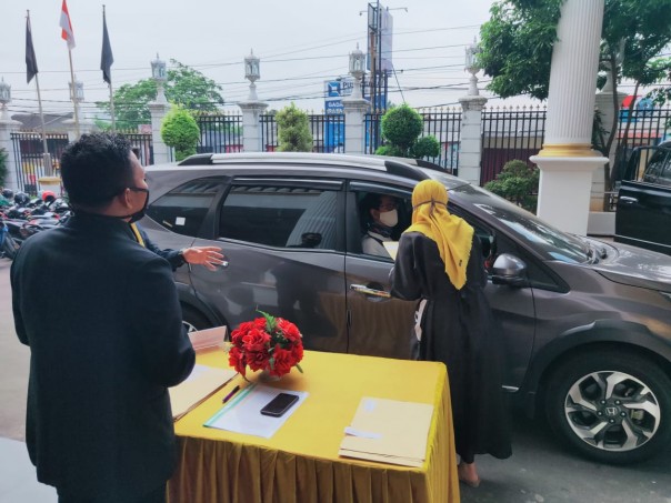 Saat pengambilan raport